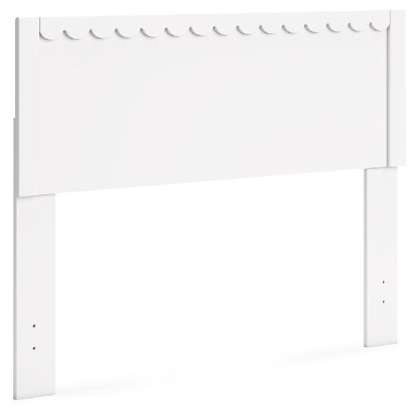 Hallityn - Full Panel Headboard - White
