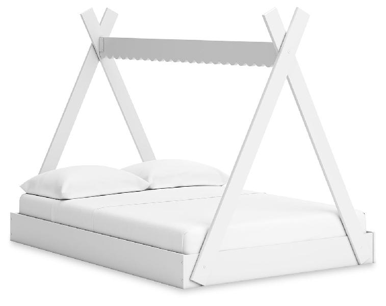 Image of Hallityn - Full Tent Complete Bed In Box - White
