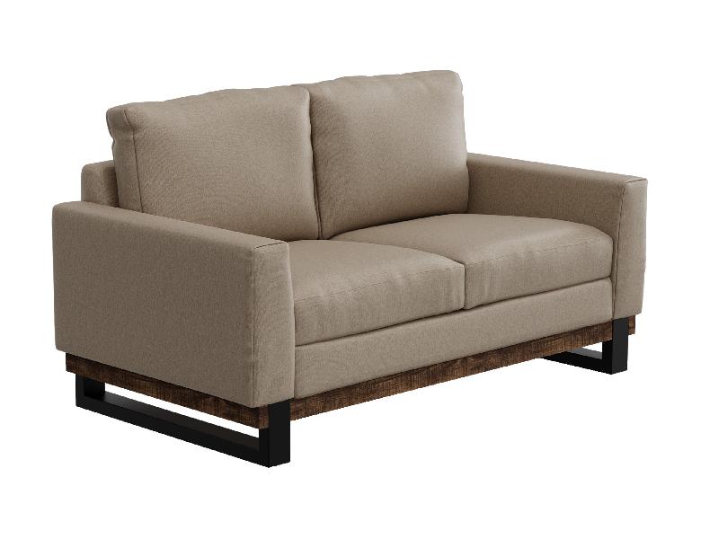 Image of Blackburn - Loveseat - Brown Camel