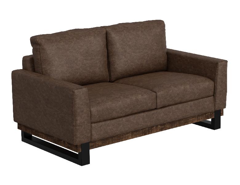 Image of Blackburn - Loveseat - Chocolate Brown