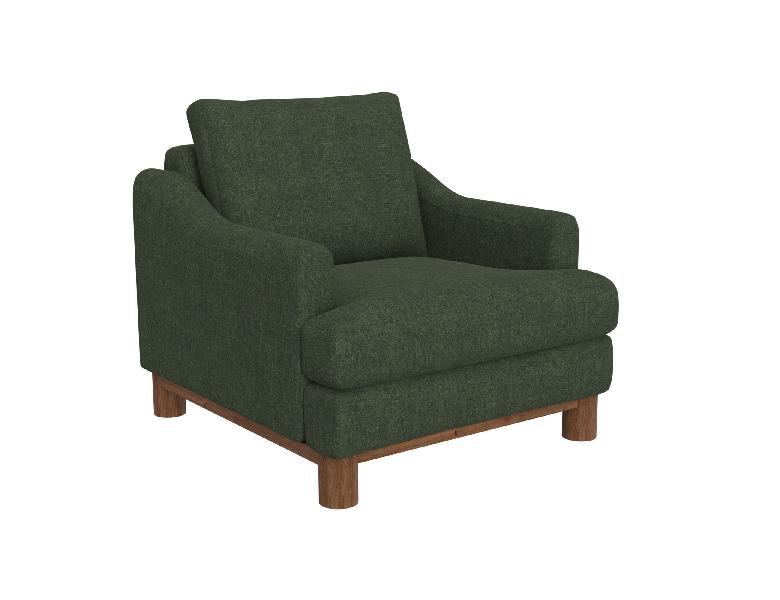 Image of Olimpia - Armchair - Olive Green