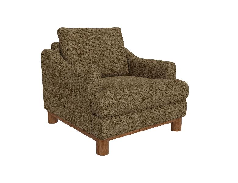Image of Olimpia - Armchair - Brown Camel