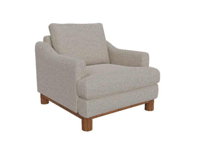 Image of Olimpia - Armchair - Agreeable Gray