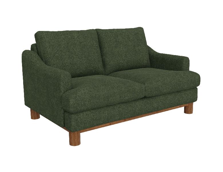 Image of Olimpia - Loveseat - Olive Green