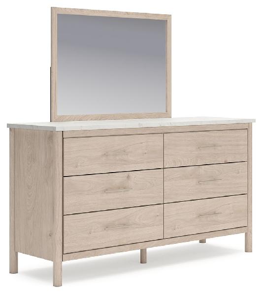 Image of Cadmori - Dresser And Mirror - Two-Tone