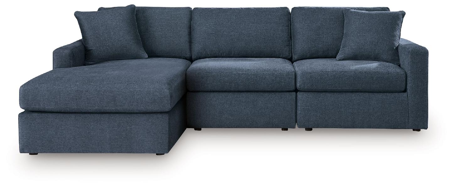 Image of Modmax - 3-Piece Sectional With Laf Corner Chaise - Ink