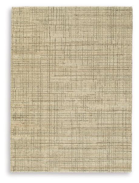 Image of Janston - 5' x 7' Rug - Ivory / Gray / Tan