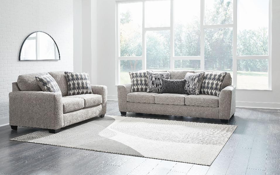 Image of Avenal Park - 2 Pc. - Sofa, Loveseat - Flannel