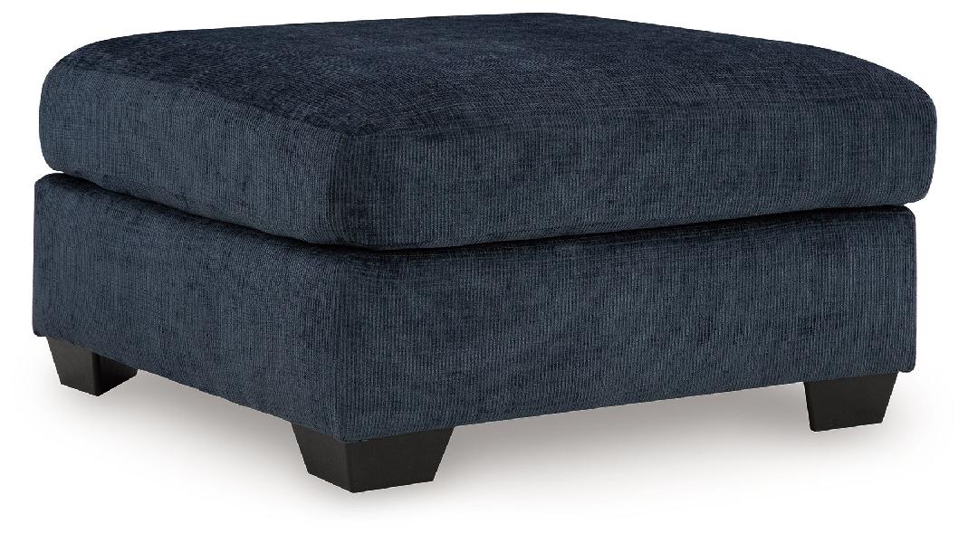 Image of Aviemore - Oversized Accent Ottoman - Ink