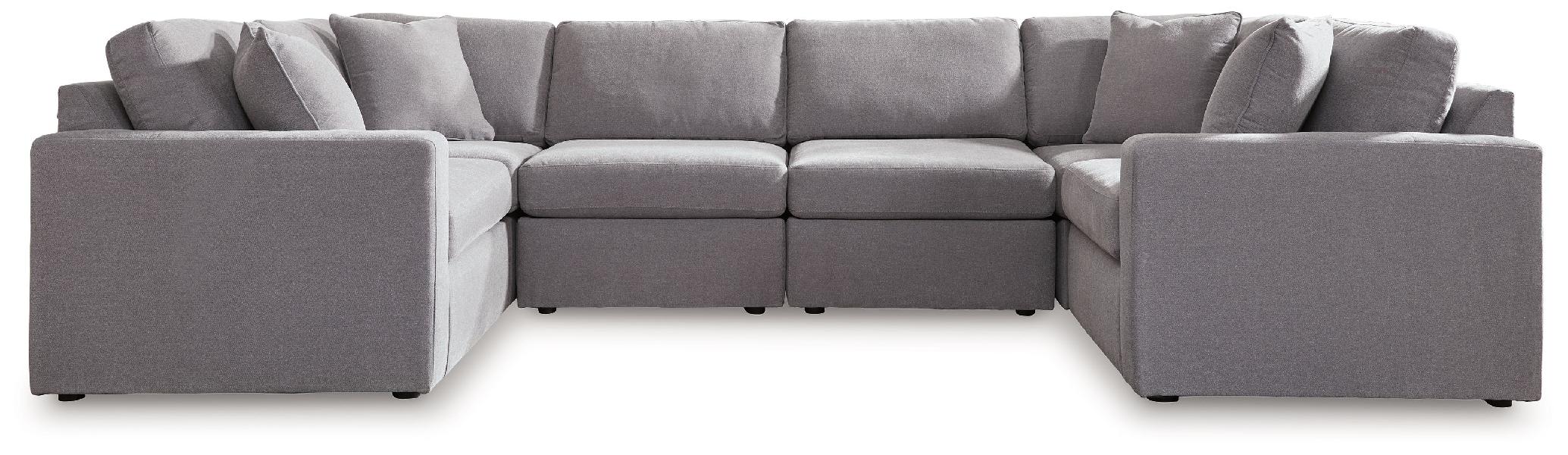 Image of Modmax - 6-Piece Sectional - Granite