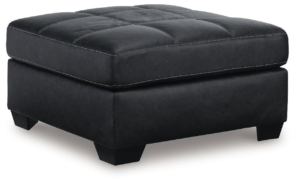 Image of Barlin Mills - Oversized Accent Ottoman - Carbon