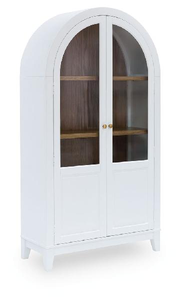 Image of Dagandale - Accent Cabinet - White / Natural