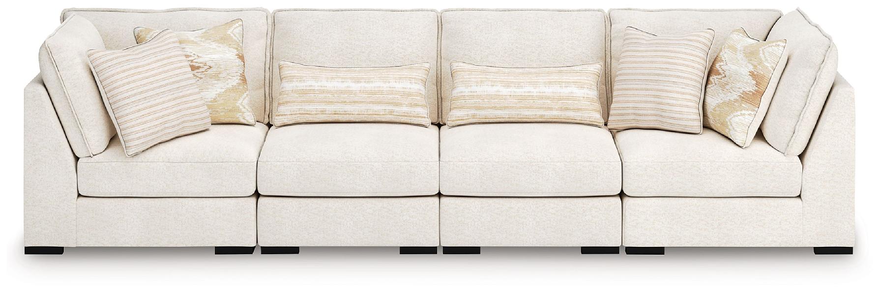 Image of Donelson Creek - 4-Piece Sectional - Vanilla