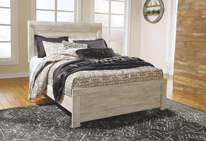 Image of Bellaby - Queen Panel Bed - Whitewash