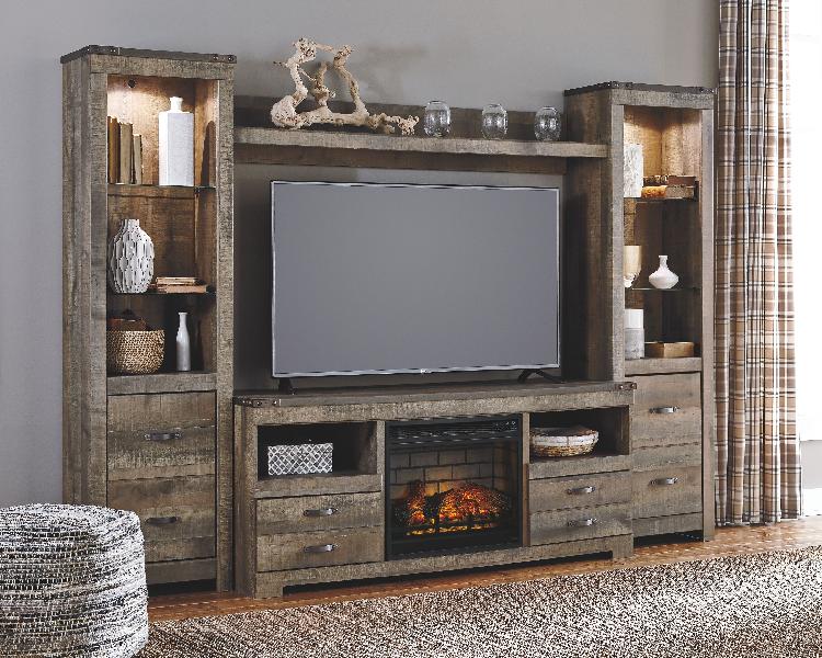 Image of Trinell - 5 Pc. - Entertainment Center - 63