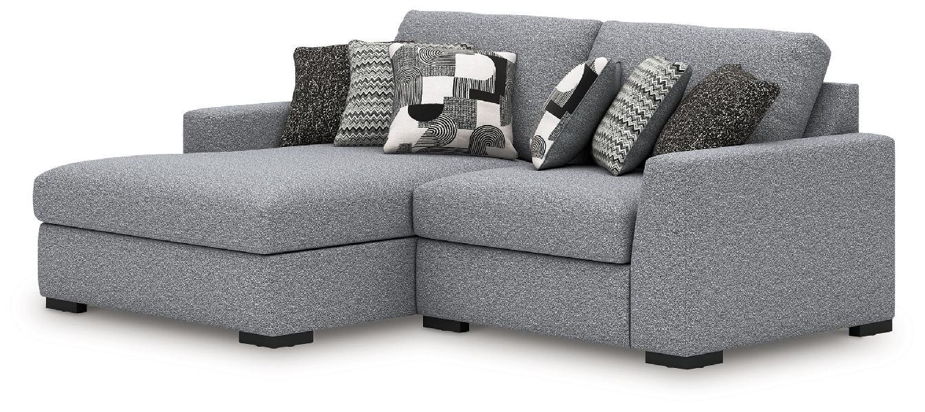 Image of Bealton - 2-Piece Sectional With LAF Corner Chaise - Salt and Pepper
