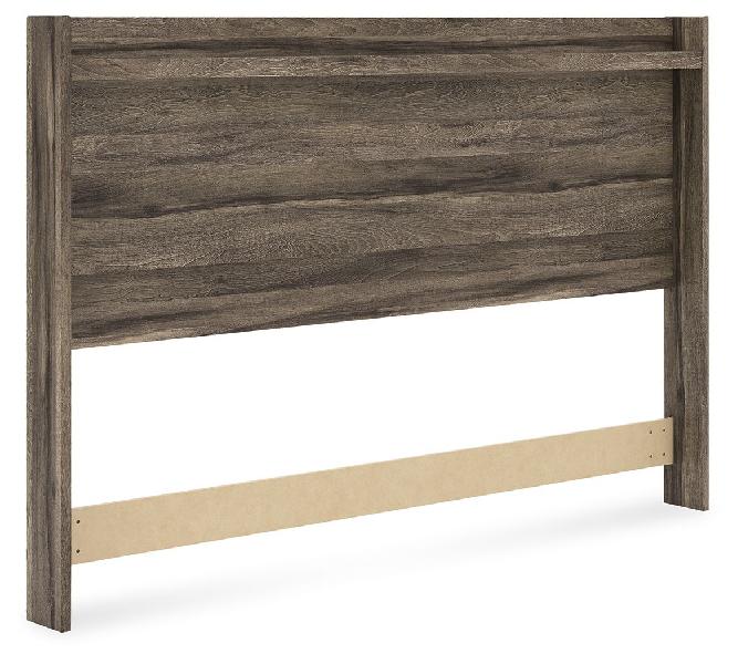 Image of Elbrim - King Panel Headboard - Brown