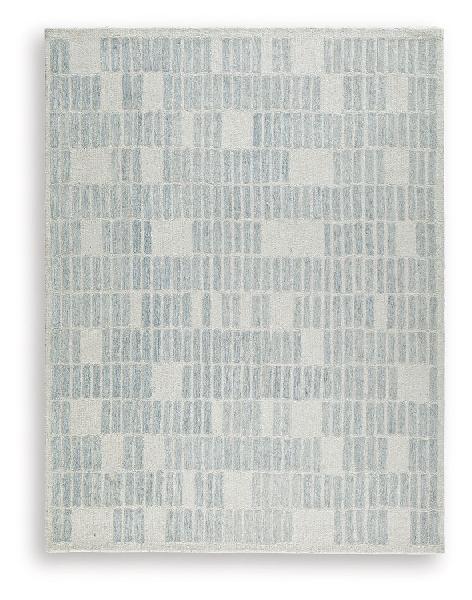 Image of Dylanton - 8' x 10' Rug - Ivory / Blue