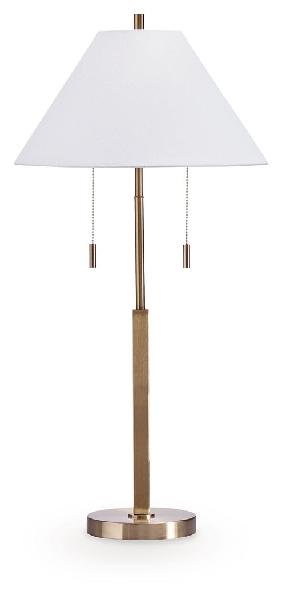 Image of Haigwood - Metal Table Lamp - Gold Finish