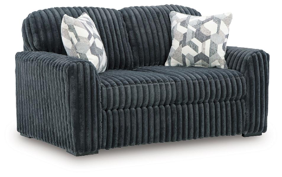 Image of Midnight-Madness - Loveseat - Gunmetal