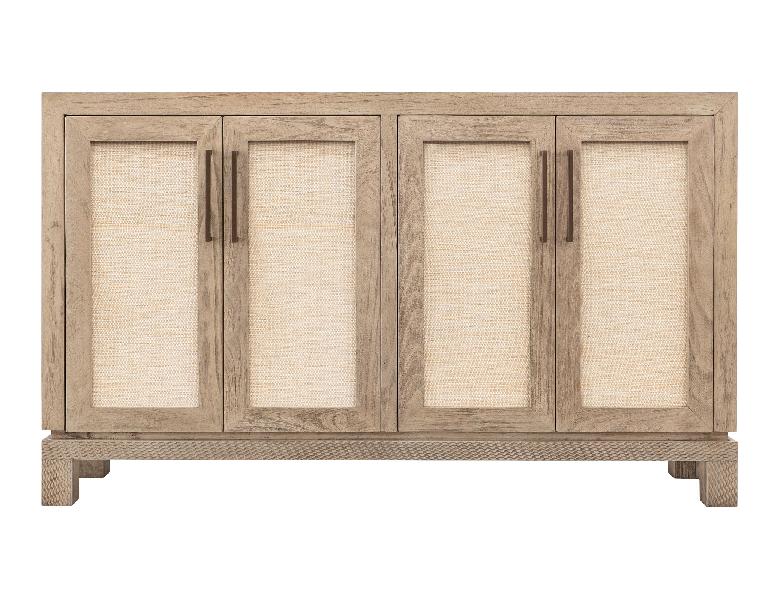 Image of Solara - 4-Door Console - Ivory White