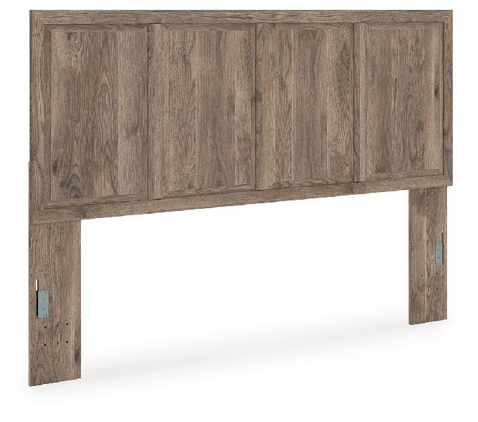 Image of Rusticott - King Panel Headboard - Brown