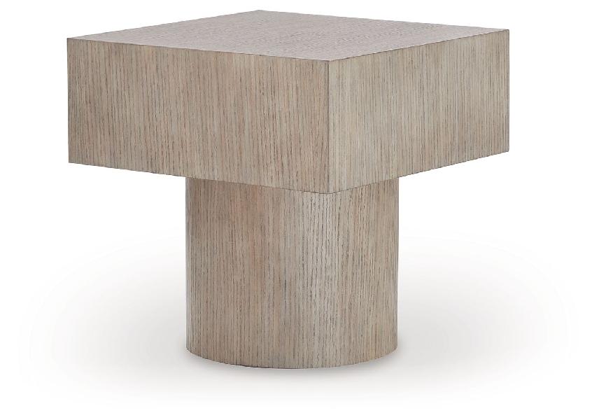 Image of Jorielyn - Square End Table - Light Grayish Brown