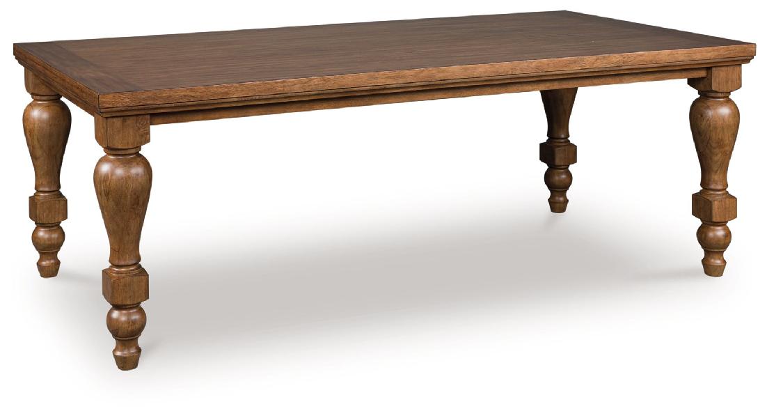 Image of Greddinton - Rectangular Dining Room Table - Brown