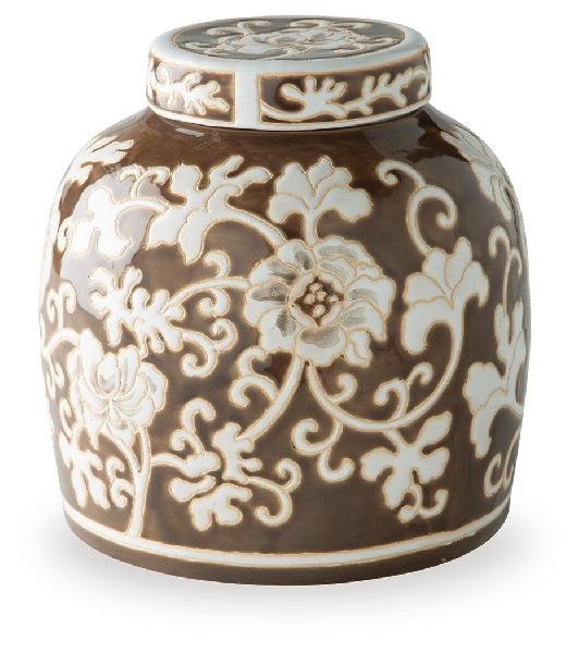 Image of Adalham - Jar - Brown / Cream
