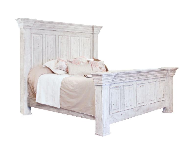 Image of Terra White - California King Bed - White