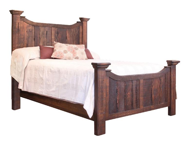 Image of Madeira - Queen Bed - Dark Brown
