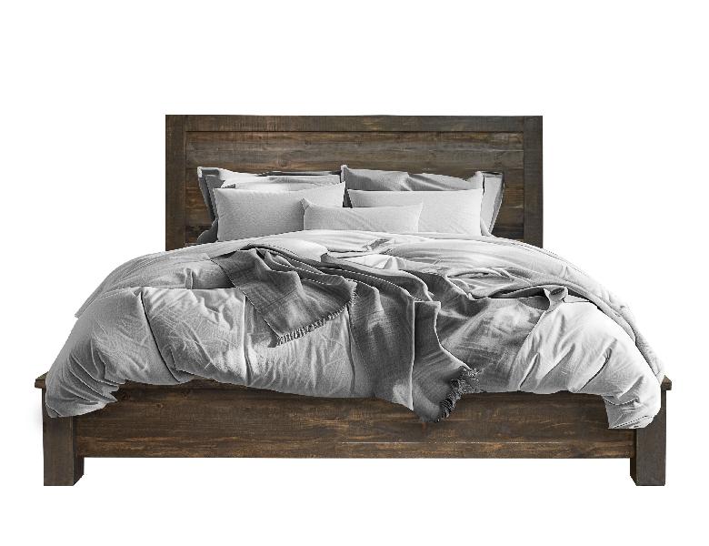 Image of Loft Brown - Queen Platform Bed - Dark Brown