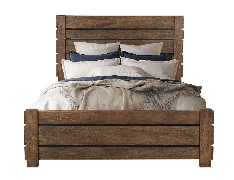 Merida - Queen Bed - Barrel Brown