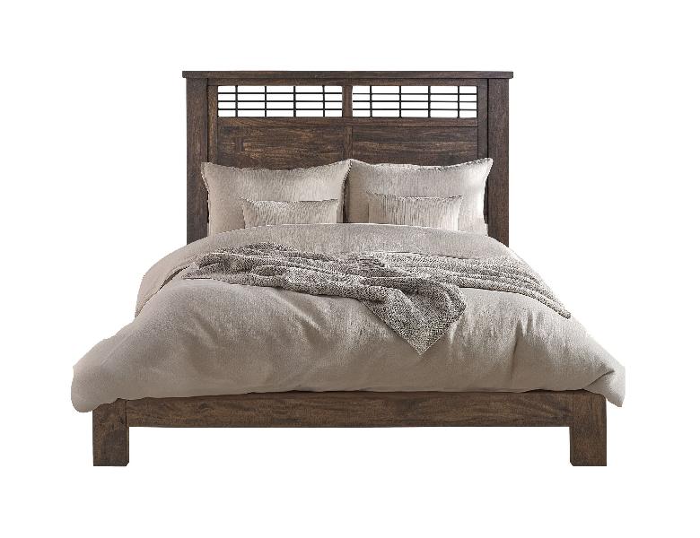 Image of Parota III - King Bed - Barrel Brown