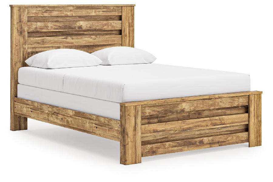 Image of Maystonna - Queen Panel Bed - Brown