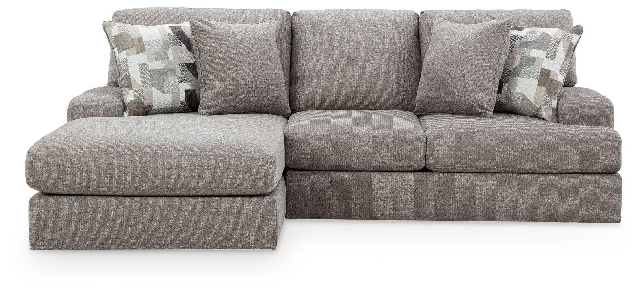 Image of Lindon - 2-Piece Sectional With LAF Corner Chaise - Smoke