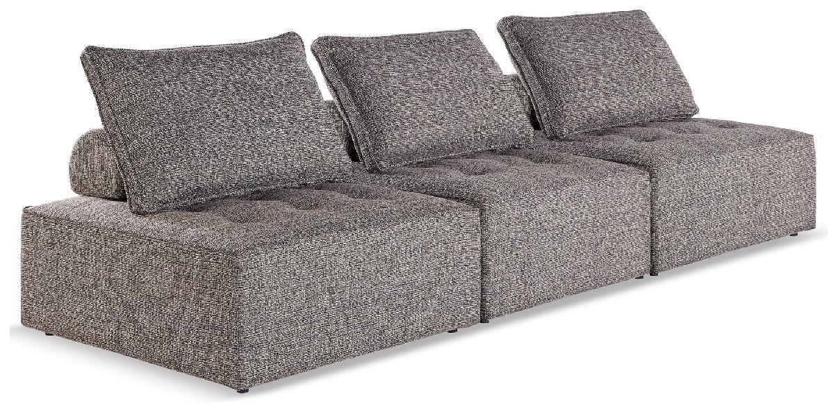 Image of Bree Zee - 3-Piece Outdoor Modular Seating - Brown