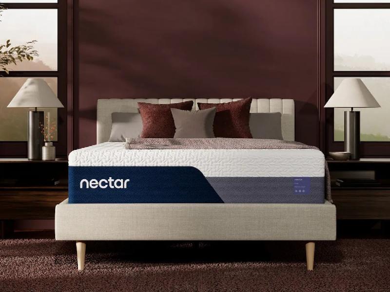 Image of Nectar Luxe Memory Foam - Twin Mattress - White