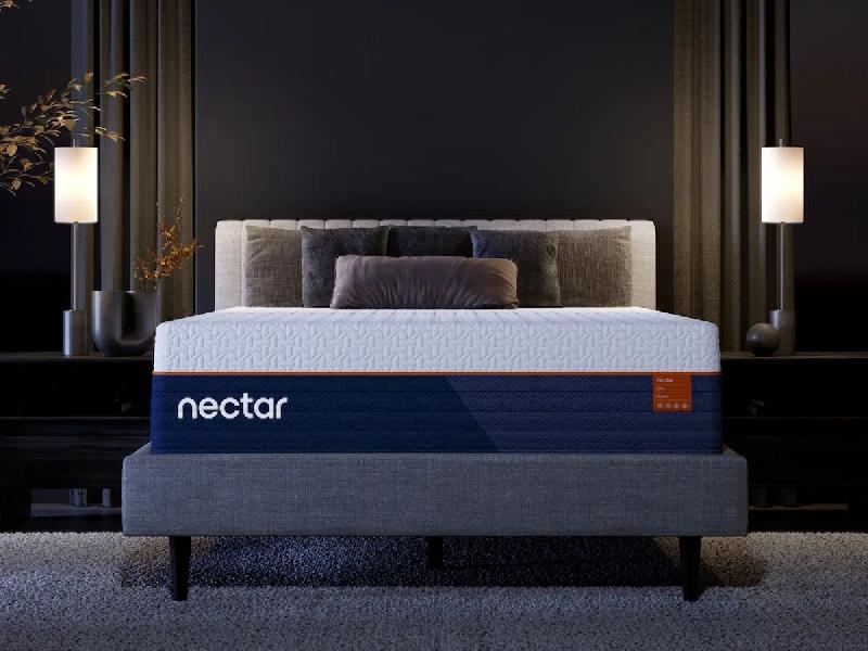 Image of Nectar Ultra Hybrid - Full Mattress - Fabric - White