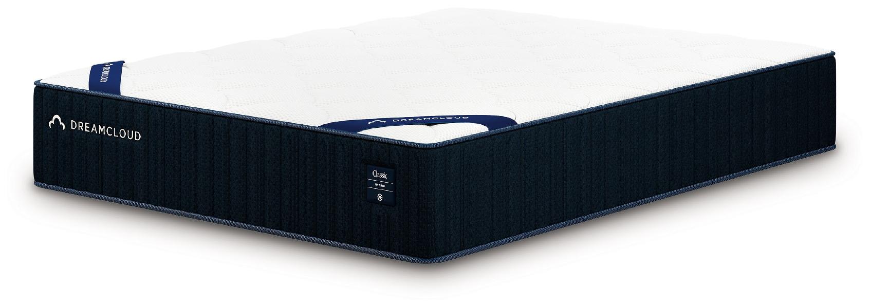 Image of DreamCloud Classic Hybrid - Full Mattress - White