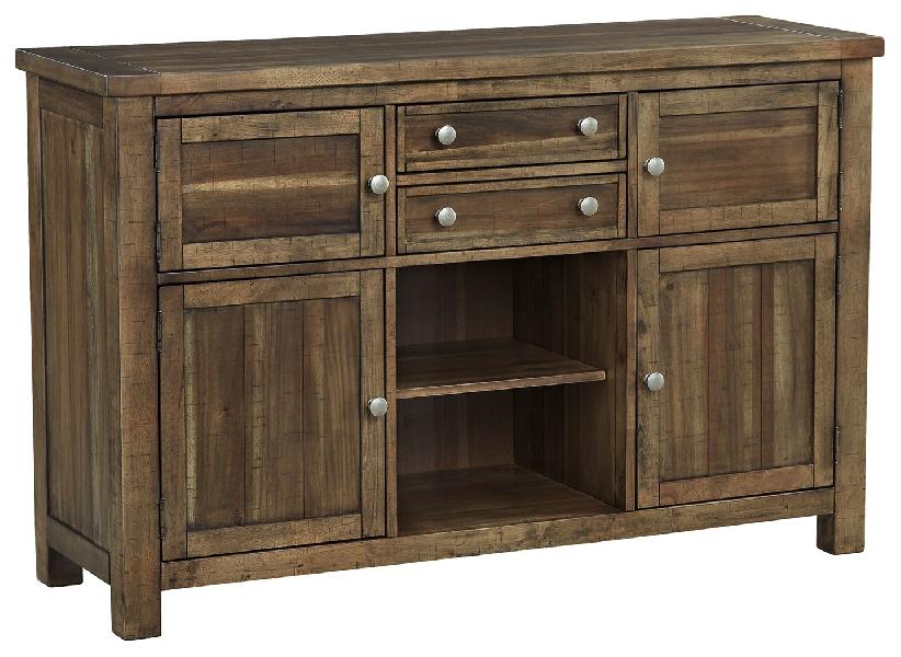 Image of Moriville - Dining Room Server - Grayish Brown