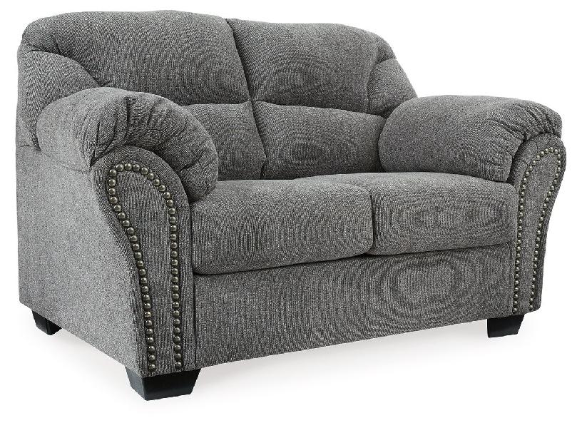 Image of Allmaxx - Loveseat - Pewter