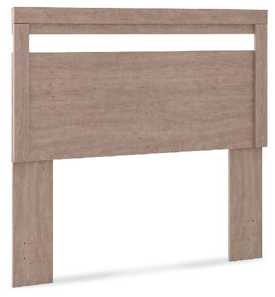Image of Flannia - Full Panel Headboard - Gray