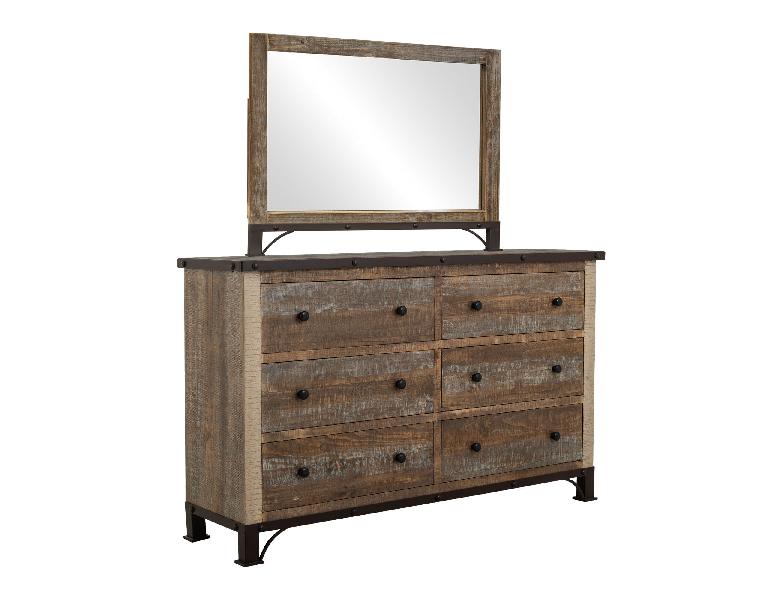 Image of Antique - Mirror - Multicolor