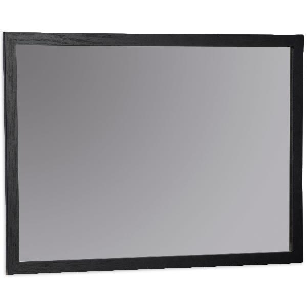 Image of Danziar - Bedroom Mirror - Black