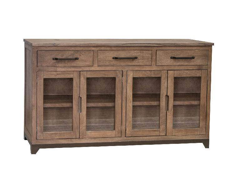 Image of Natural Parota - Console - Brown Cappuccino