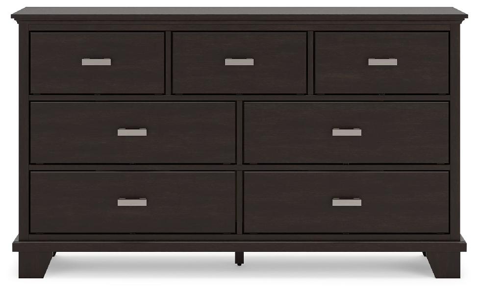 Image of Covetown - Dresser - Dark Brown