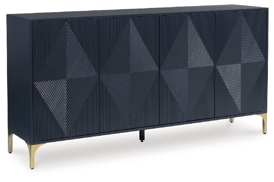 Image of Loirwick - Accent Cabinet - Dark Blue