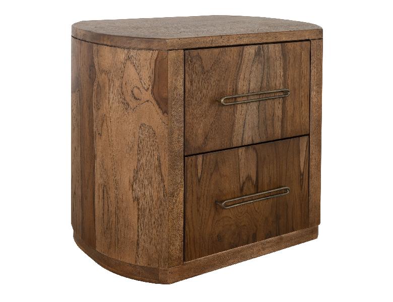 Image of Balam - Nightstand - Brown