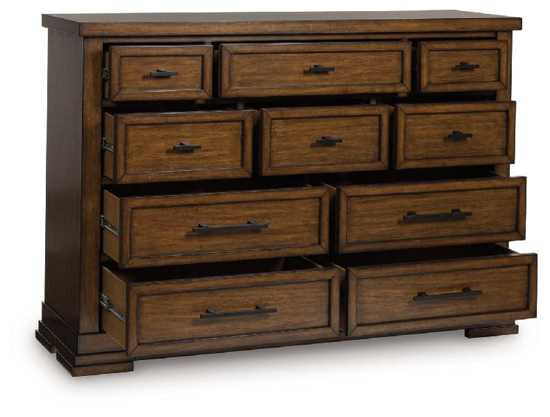 Image of Taffenbrook - Dresser - Medium Brown